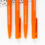 Organised As F*ck Recycled Eco Ballpoint Pen