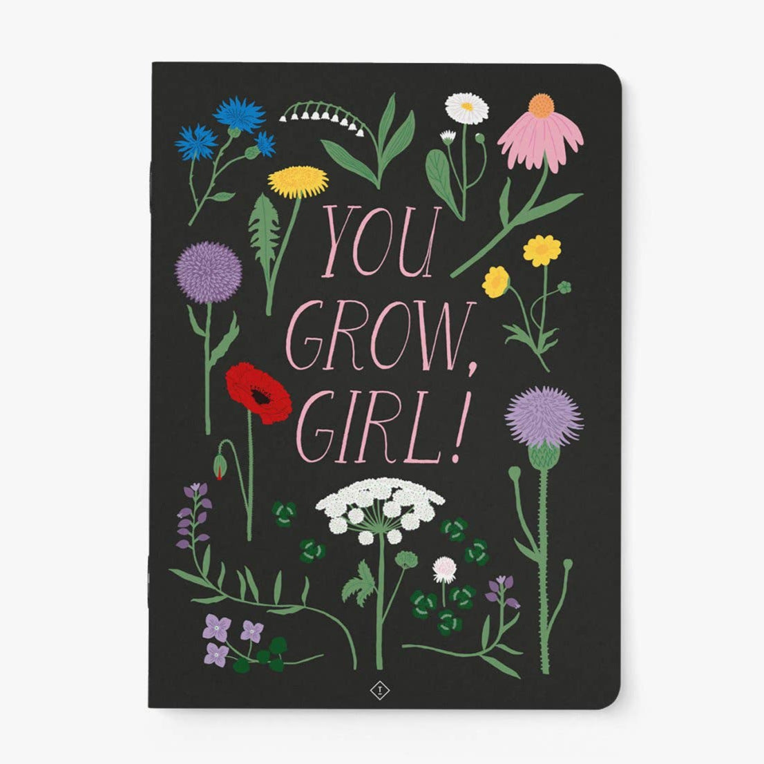 'You Grow Girl' Notebook | Laughing Sisters UK