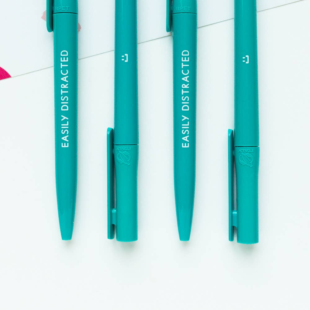 Easily Distracted Recycled Eco Ballpoint Pen