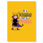 Be a Warrior Postcard - Books & Stationery
