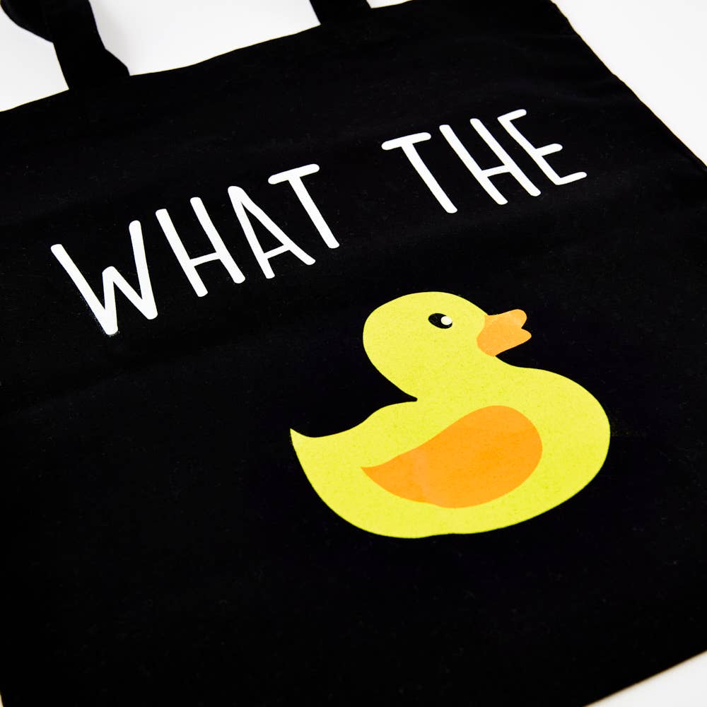 What the duck tote bag | Laughing Sisters UK