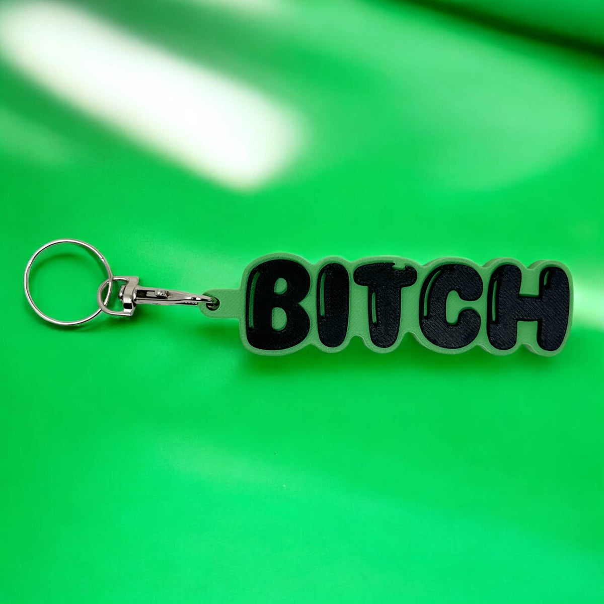 Bitch - sweary keyring gift | Laughing Sisters UK