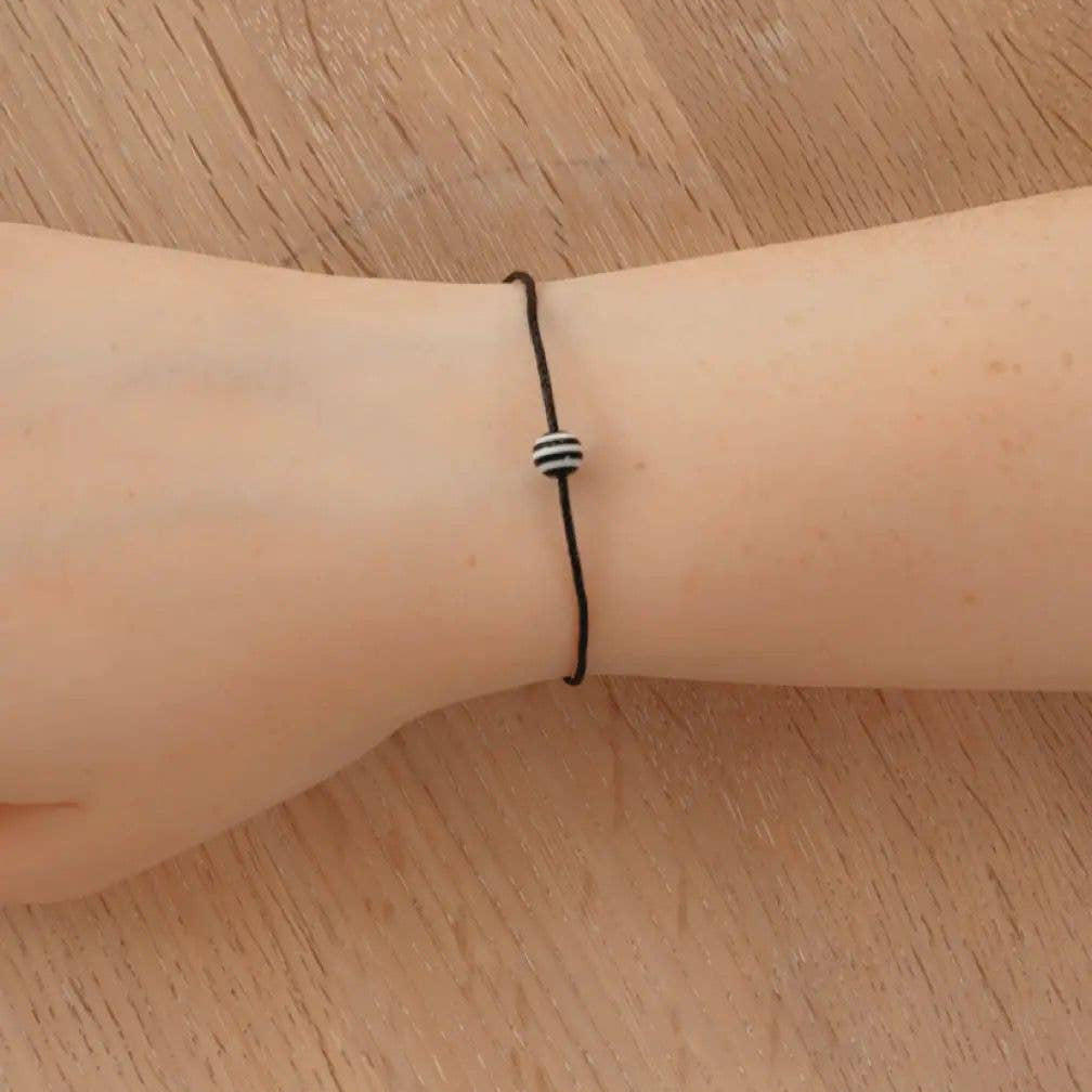 Funny wish string bracelet for someone who is always late | Laughing Sisters UK