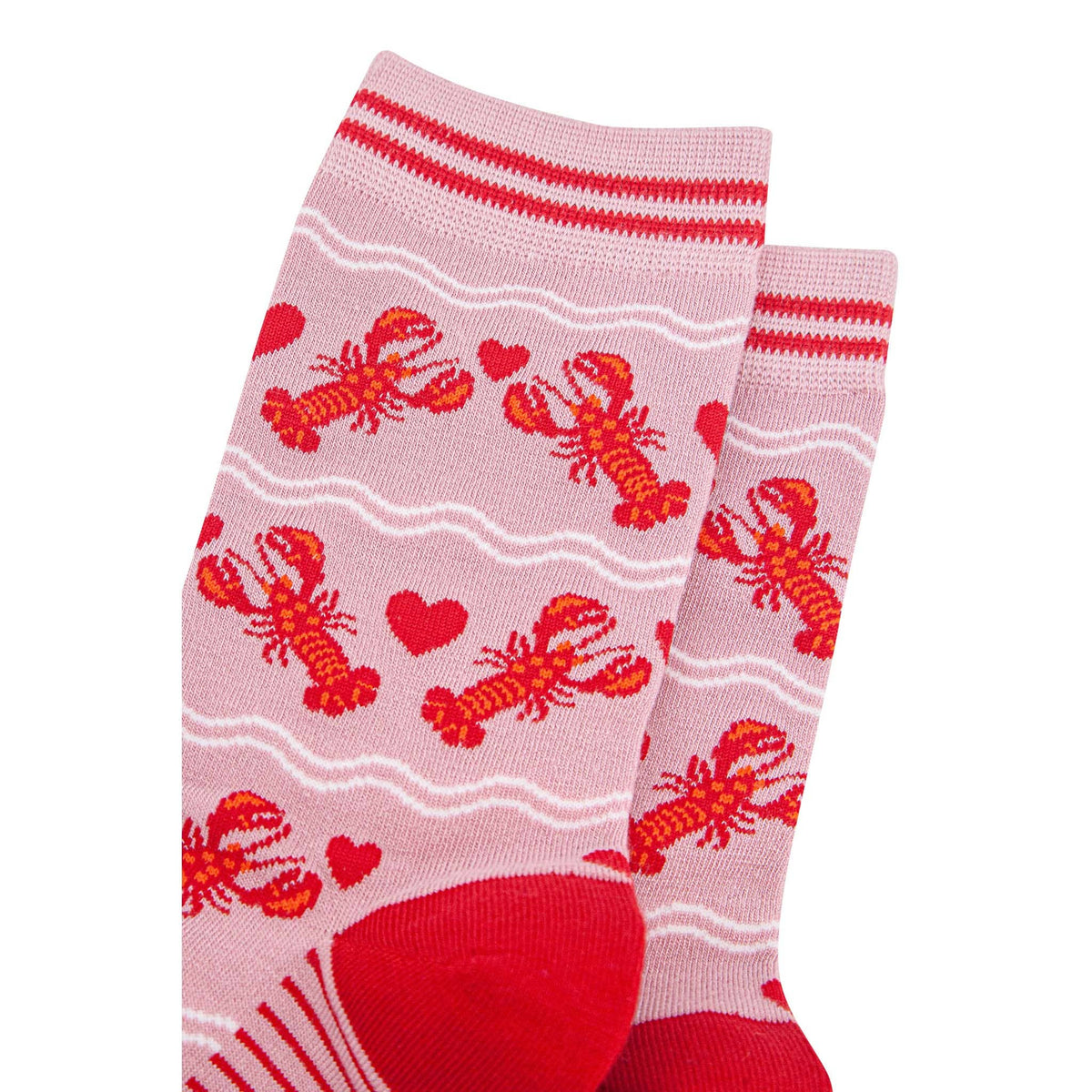 Lobster Love - Fun Women's Socks | Laughing Sisters UK
