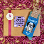 Dog Lovers Sock & Coaster Gift Set - Gift Box