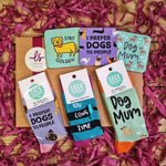 Dog Lovers Sock & Coaster Gift Set - Gift Box