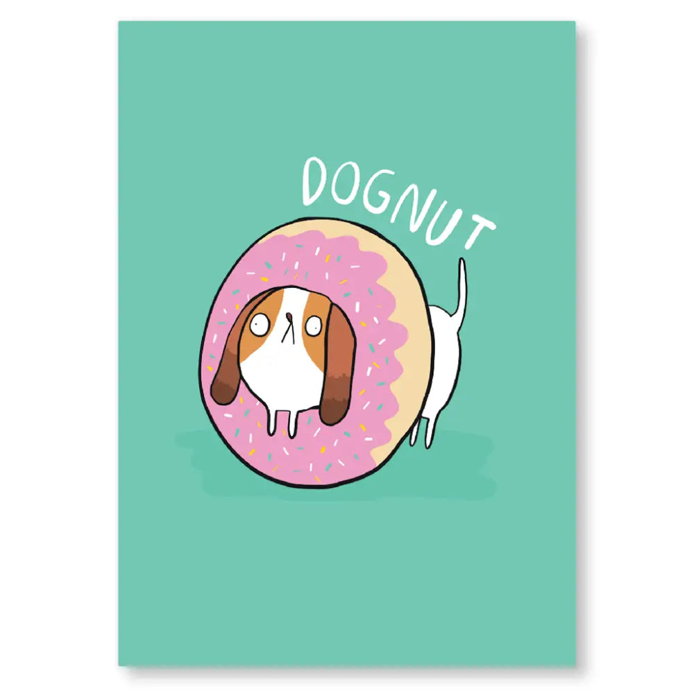 Dognut Postcard - Cards