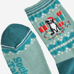 Christmas Border Collie Women's Bamboo Socks | Laughing Sisters UK