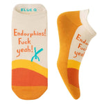 Endorphins fuck yeah - funny exercise socks for women | Laughing Sisters UK