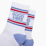 Good Vibes - Organic Cotton Women's Sport Socks | Laughing Sisters UK