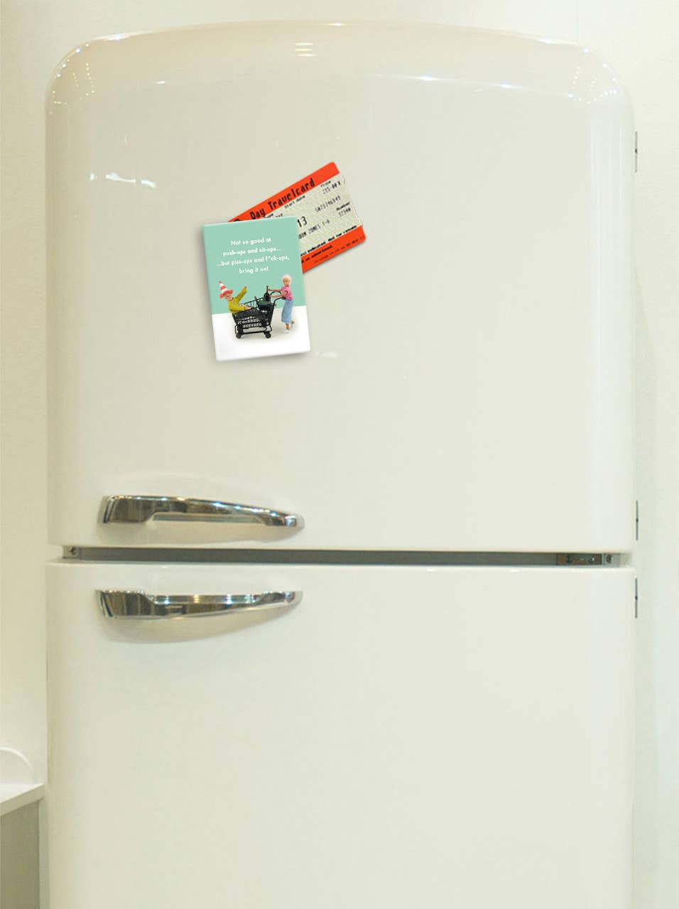 Piss ups and fuck ups - sweary fridge magnet gift | Laughing Sisters UK