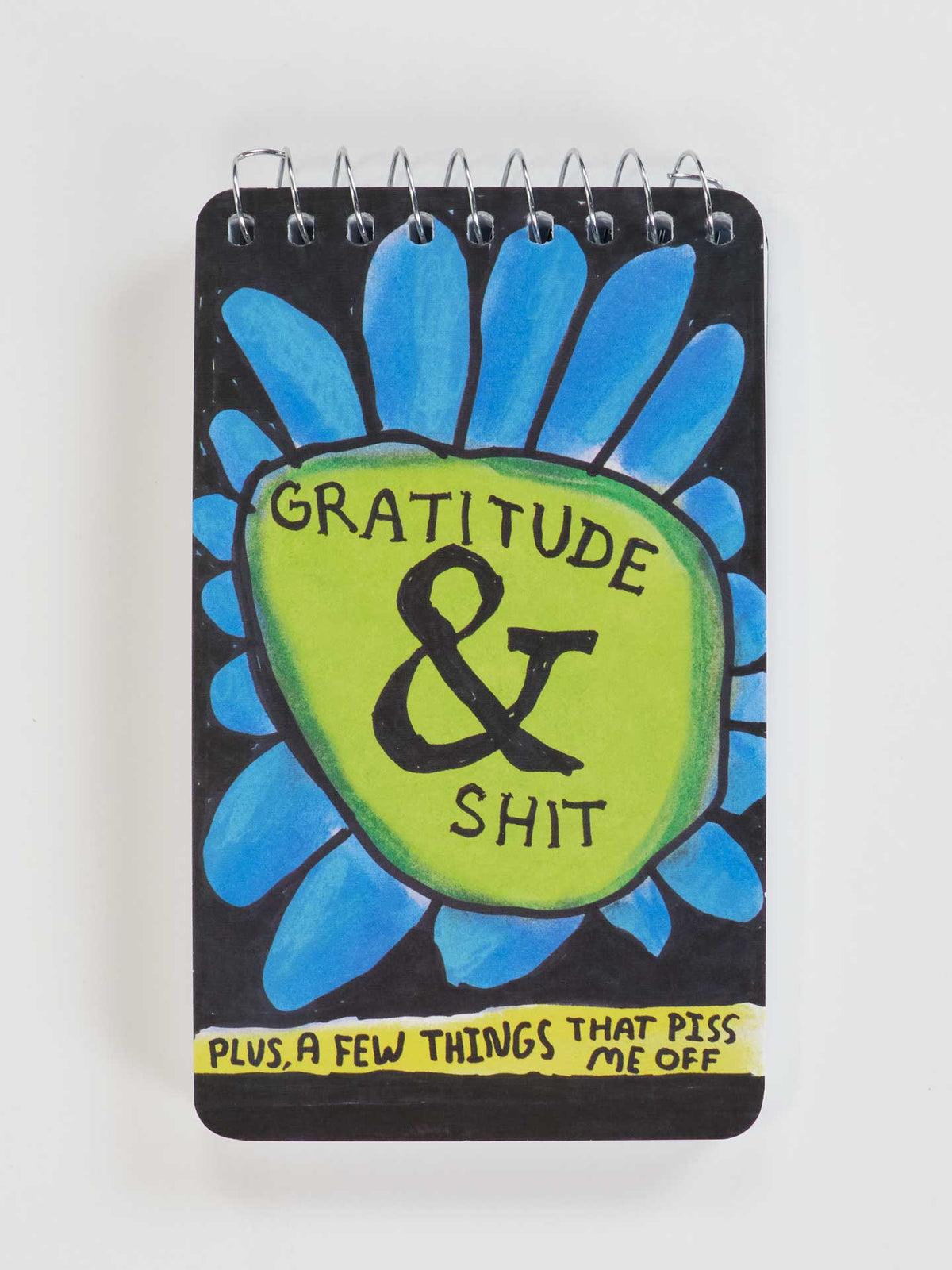 Gratitude & Shit Spiral Notepad | Laughing Sisters UK