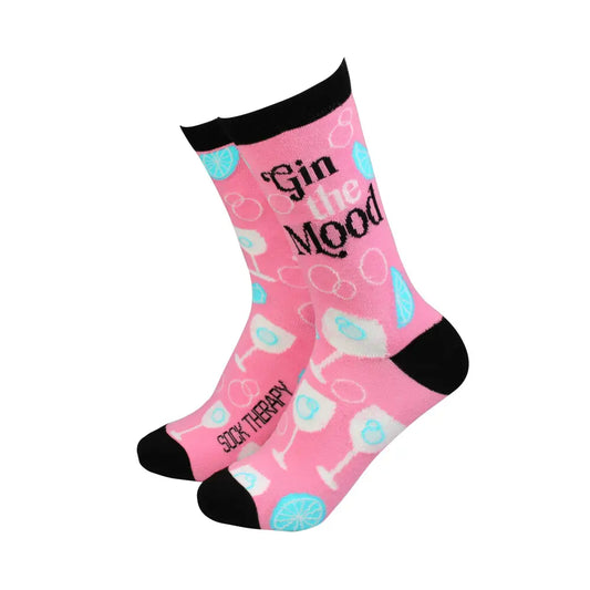 Gin the Mood - Women’s Bamboo Socks - Laughing Sisters
