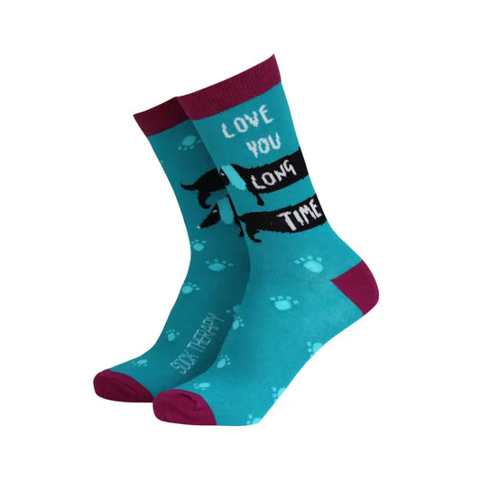 Love You Long Time Bamboo Socks - Socks